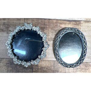 Vintage Ornate Metal Photo Frames With Floral & Filigree Designs Dollhouse